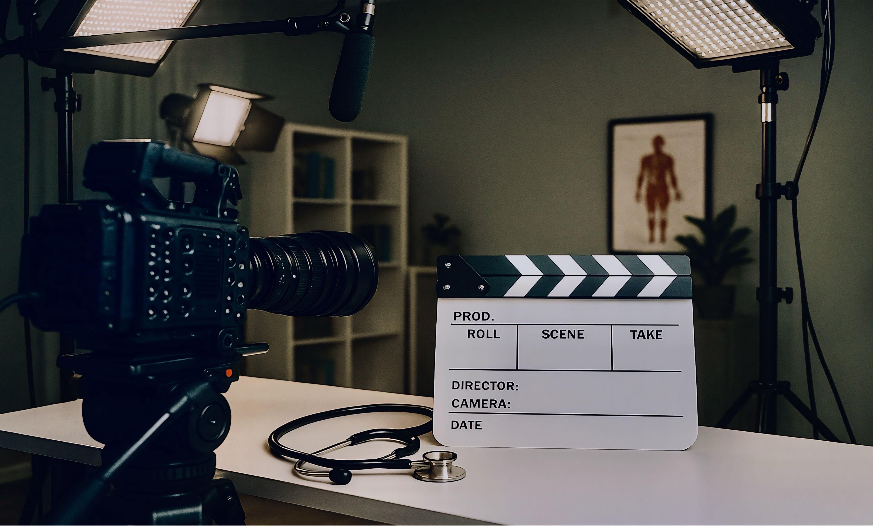 Médico atendendo paciente em consultório